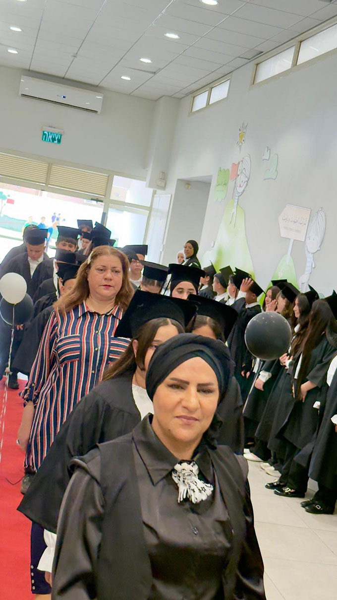 تخريج الفوج الثامن والعشرون في مدرسة المستقبل الابتدائية في جلجولية 